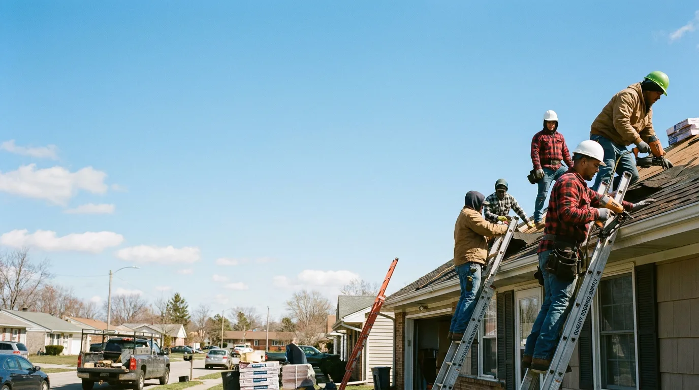 Roofing in Jamestown, OH near me